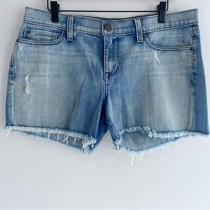 Fidelity Mid Rise Denim Chase Shorts Size 29